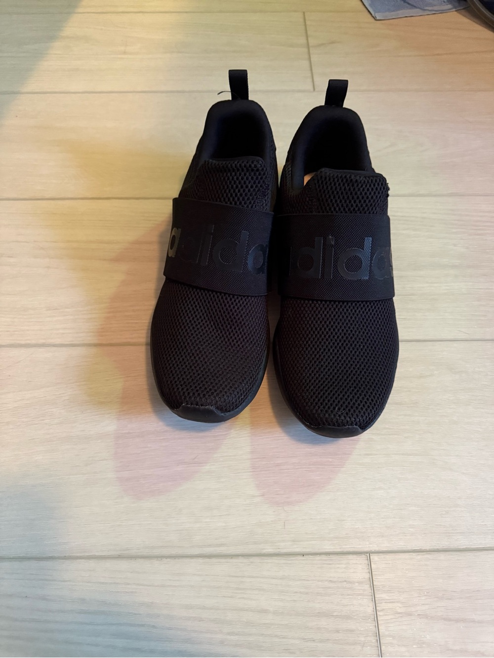 adidas men’s Black Slip-On Athletic Shoes